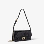 FENDI Wallet On Chain Baguette Black patent leather wallet - Image 3